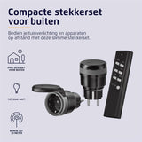 KlikAanKlikUit KlikAanKlikUit AGC2-3500R Draadloze Buiten Schakelaarset 2x