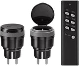 KlikAanKlikUit KlikAanKlikUit AGC2-3500R Draadloze Buiten Schakelaarset 2x