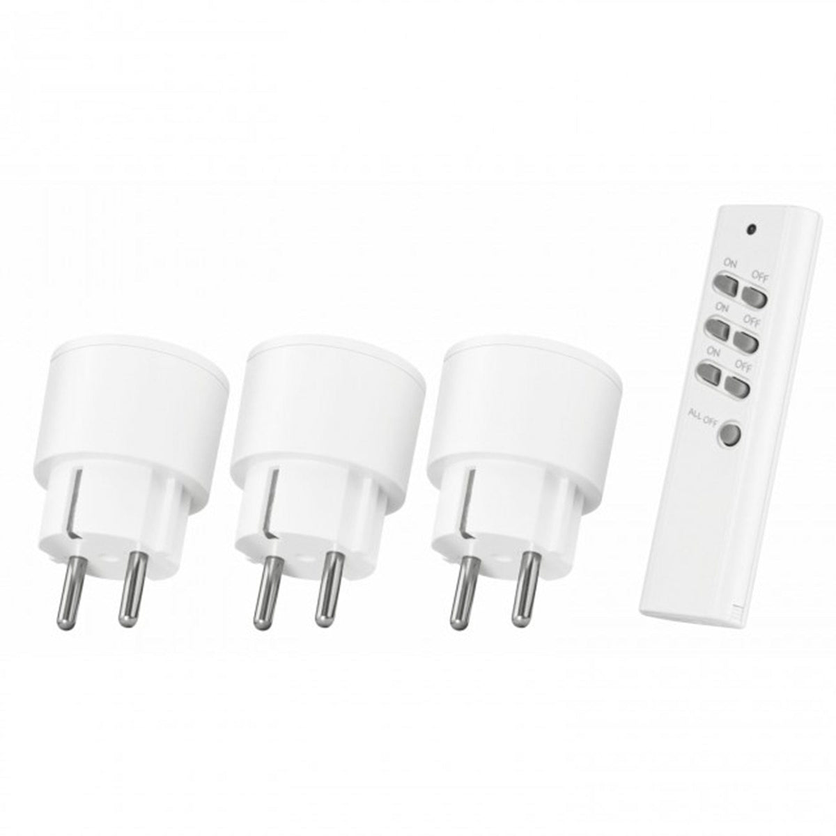 KlikAanKlikUit KlikAanKlikUit APC3-2300R Draadloze Schakelaarset 3x