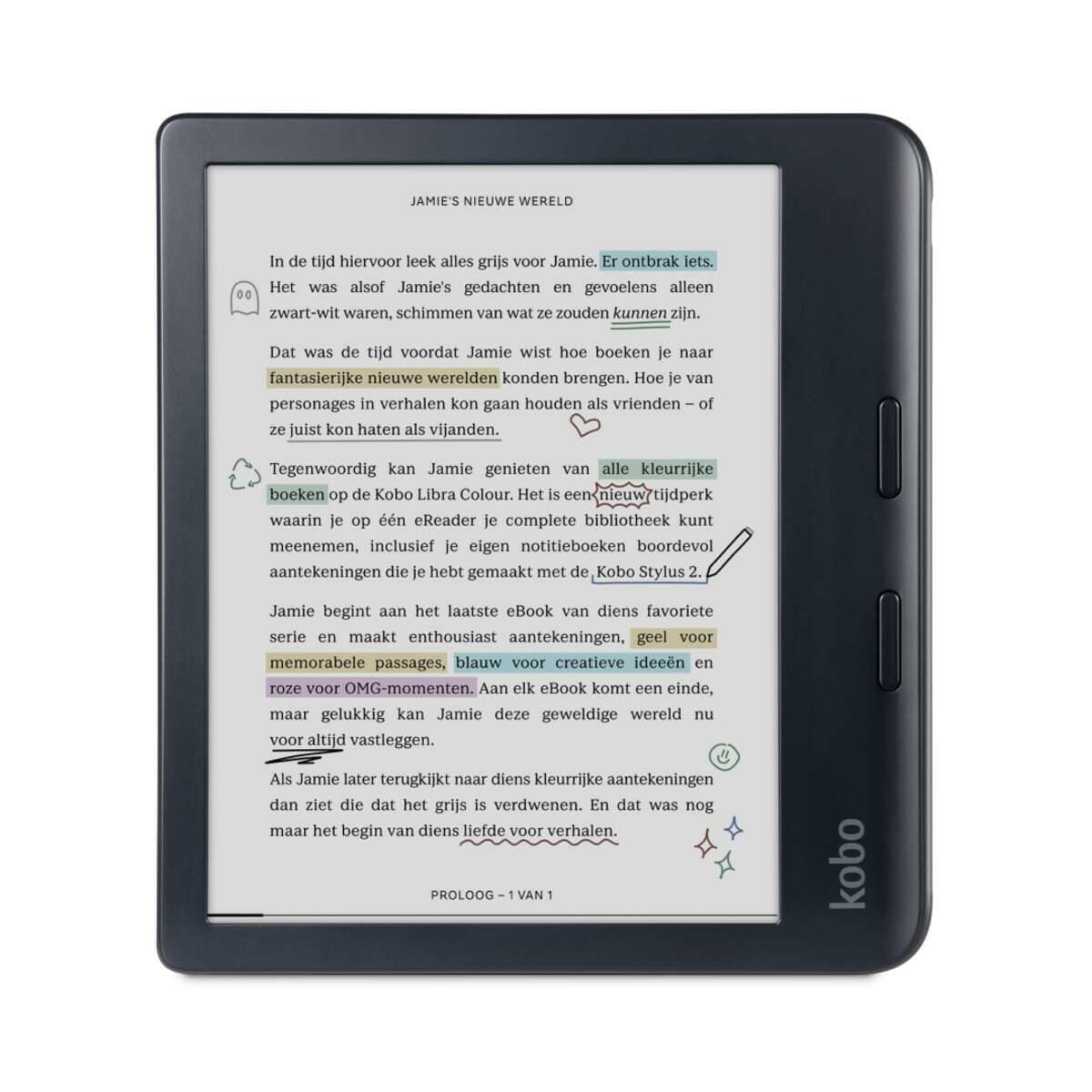 Kobo Kobo Libra Colour zwart