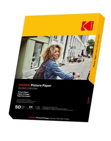Kodak Kodak Fotopapier 230g/m2 A4 Glans 50vellen