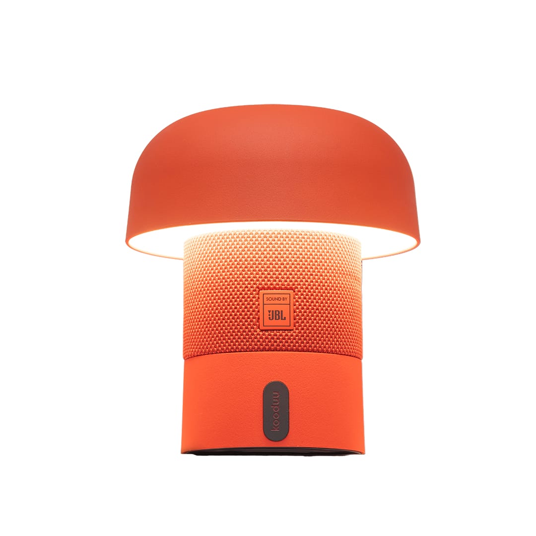 Kooduu Kooduu Sensa Play Mini Portable Speaker Lamp Orange