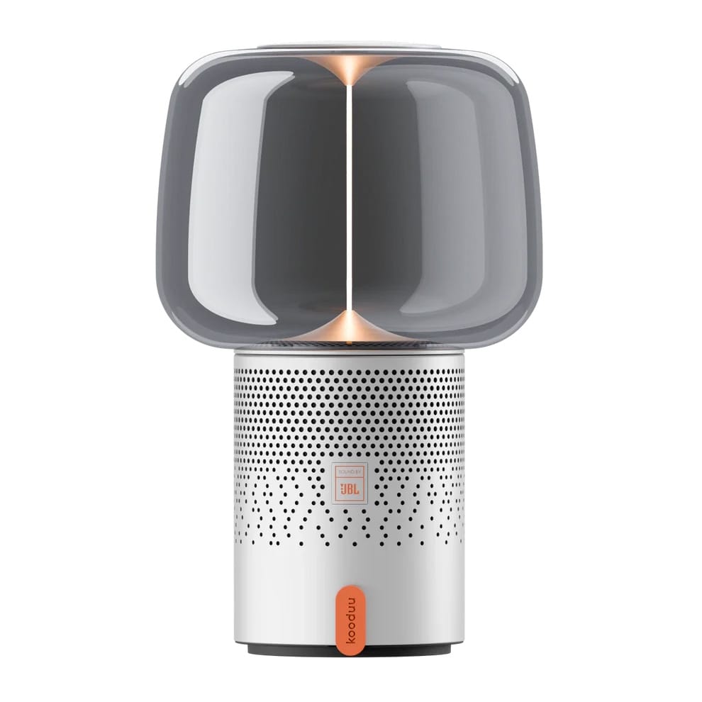 Kooduu Kooduu Serena Play Portable Speaker Lamp Frosted Silver