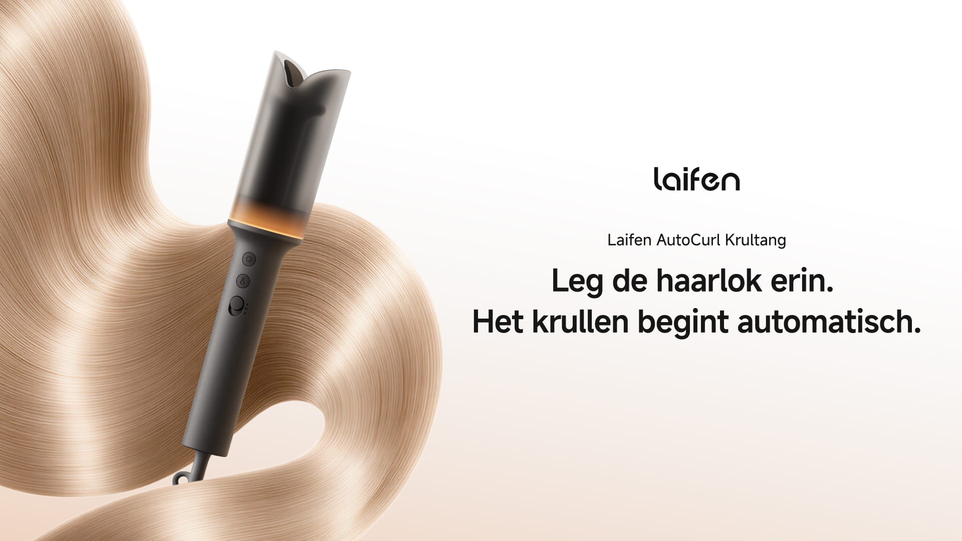 Laifen Laifen Curling Iron Misty Black