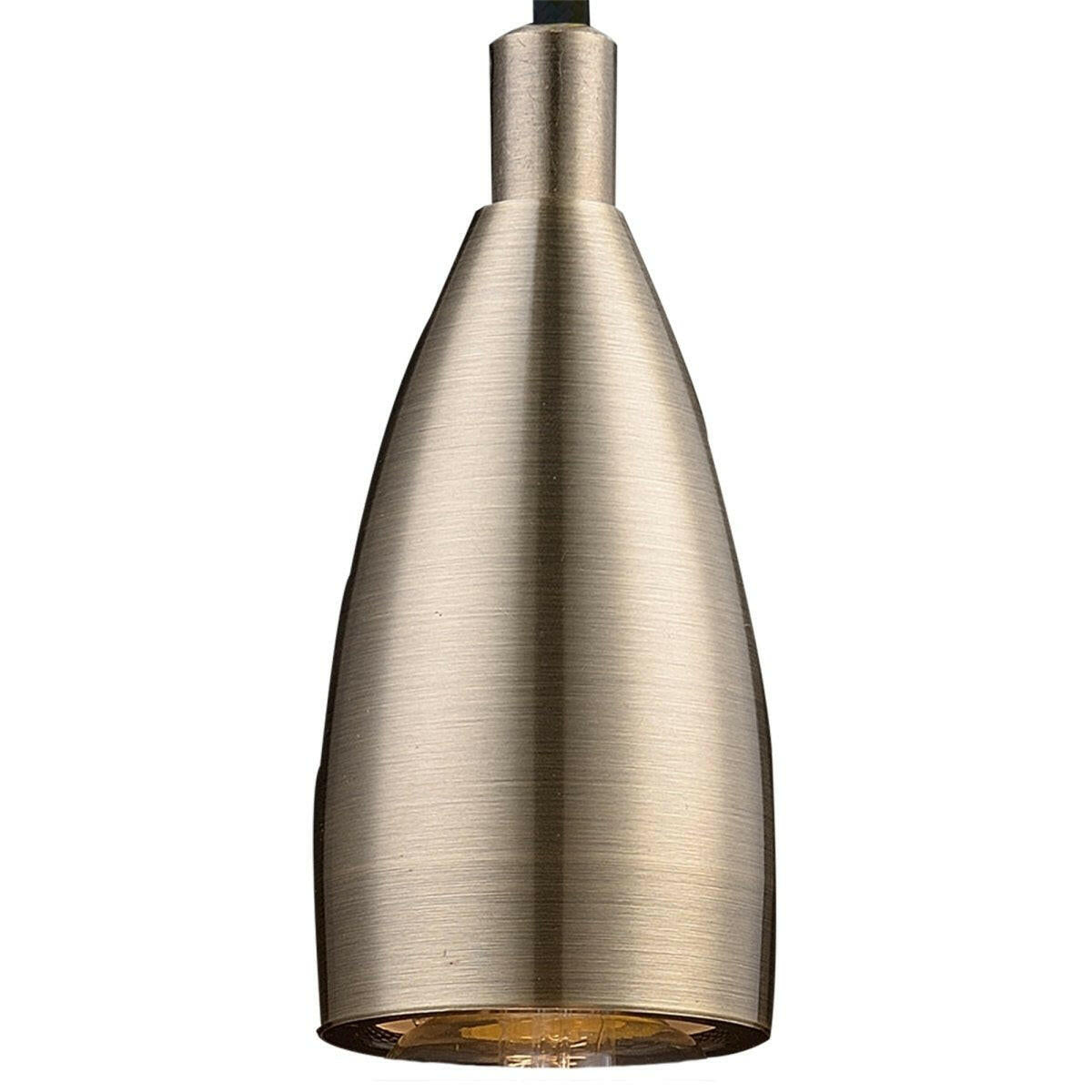 LAMPHOUDER HANGEND MESSING E27.