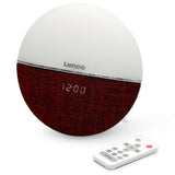 Lenco Lenco CRW-4 met wake up licht bordeaux-rood