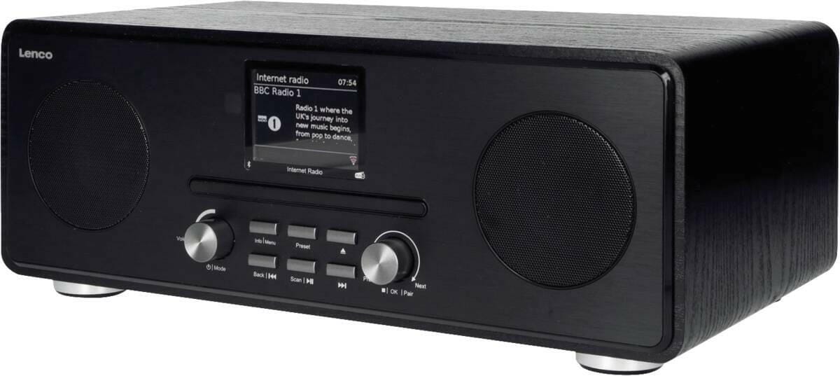 Lenco Lenco DIR-260BK zwart