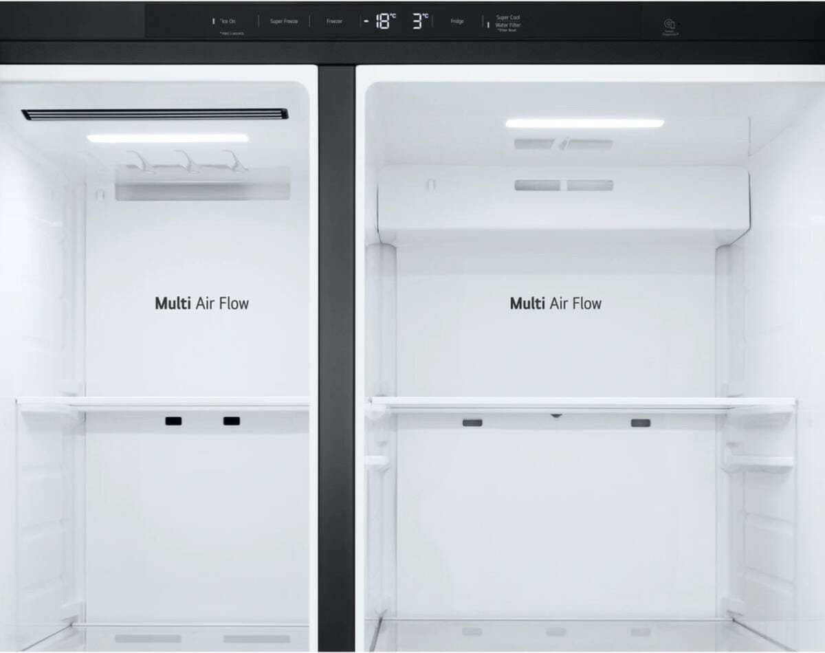 LG LG GSLC40EPPE mat zwart