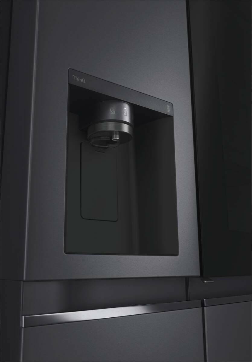 LG LG GSXV81MCLE mat zwart