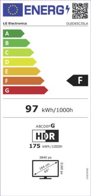 LG OLED65C35LA - EP:Tummers