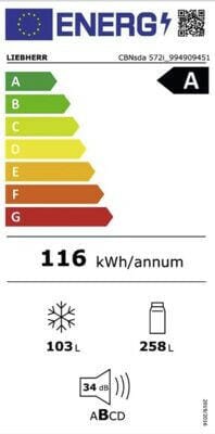 Liebherr Liebherr CBNsda 572i-22 SmartSteel-Silver
