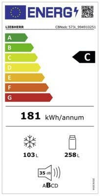 Liebherr Liebherr CBNsdc 573i-22 SmartSteel-Silver