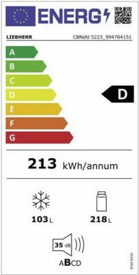 Liebherr Liebherr CBNsfd 5223-20 SteelFinish-Silver