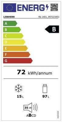 Liebherr Liebherr Rb 1401 Limited Edition wit