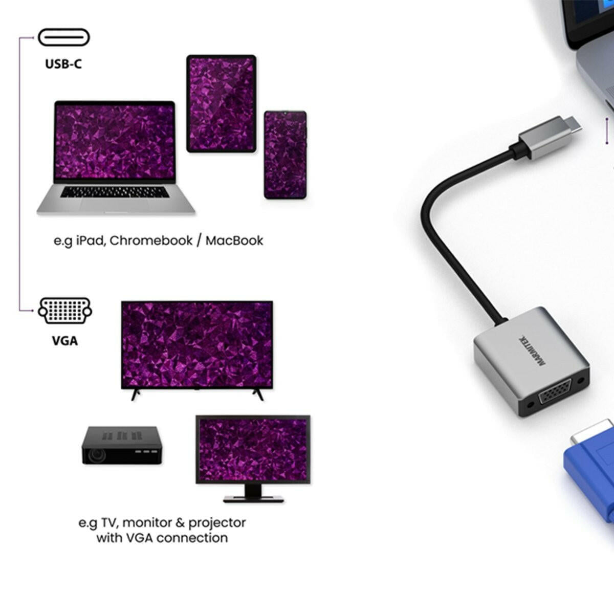 Marmitek Connect USB-C - VGA.