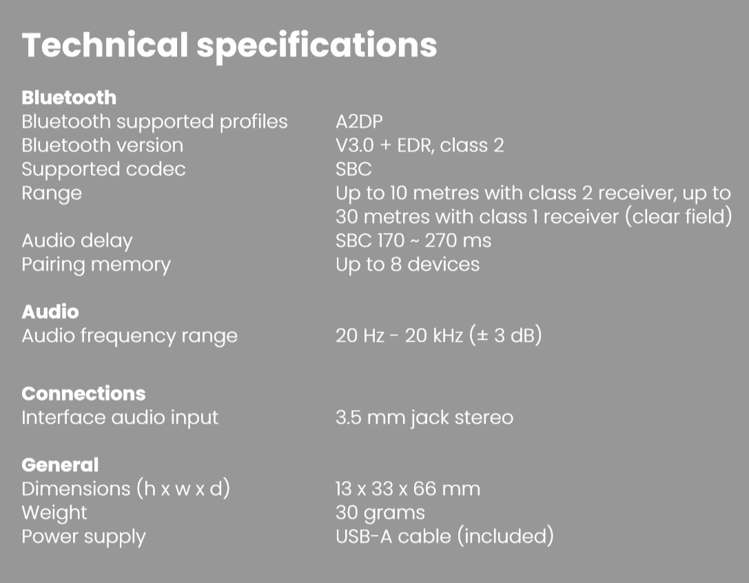 Marmitek Marmitek BoomBoom 50 Bluetooth zwart