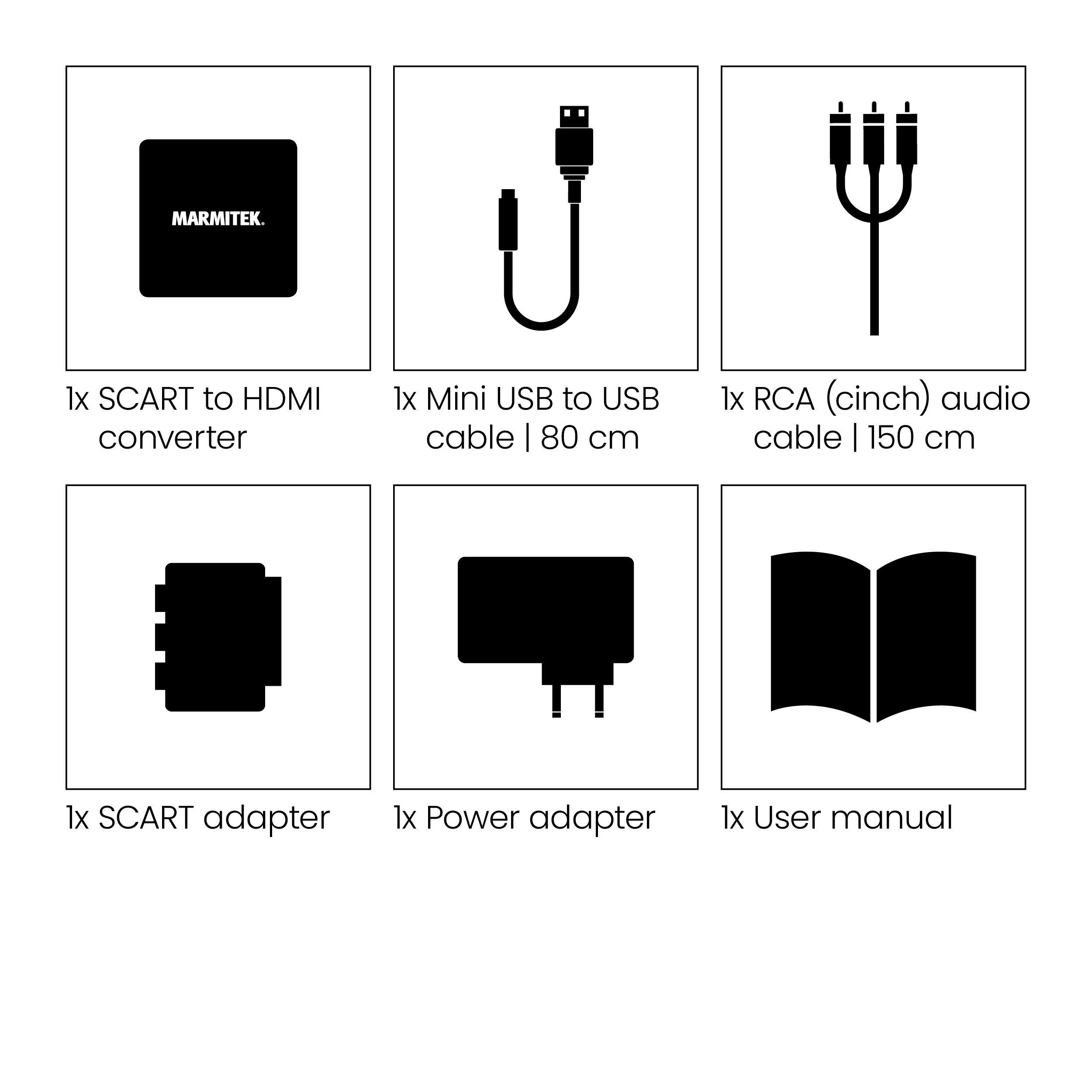 Marmitek Marmitek Connect AH31 zwart