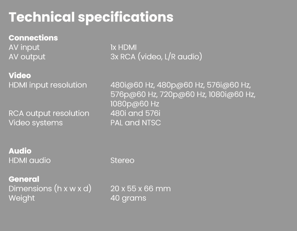 Marmitek Marmitek Connect HA13 zwart