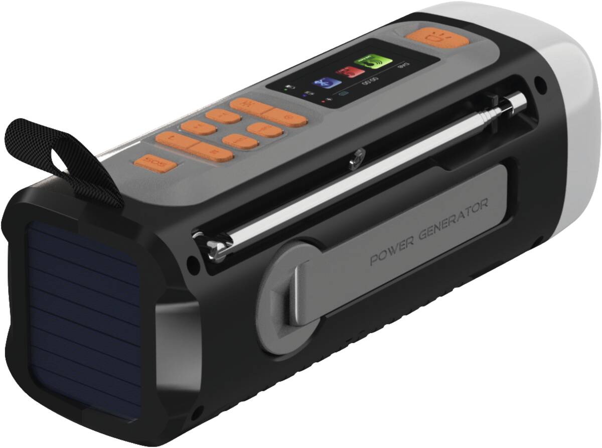 Marmitek Marmitek RESQ 200 Outdoor Noodradio zwart