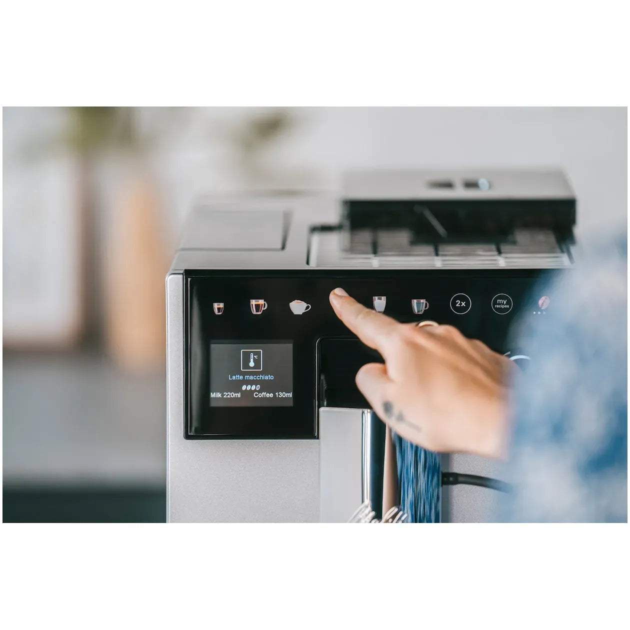 Melitta Melitta Latte Select F630-211 zilver