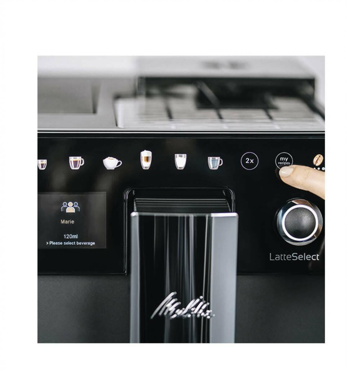 Melitta Melitta Latte Select F630-212 zwart