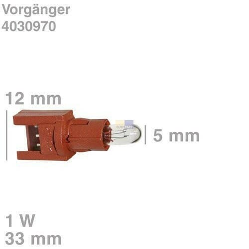 Miele ANZEIGELEUCHTE 12V 1W