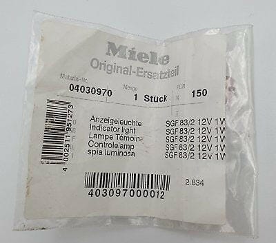 Miele ANZEIGELEUCHTE 12V 1W