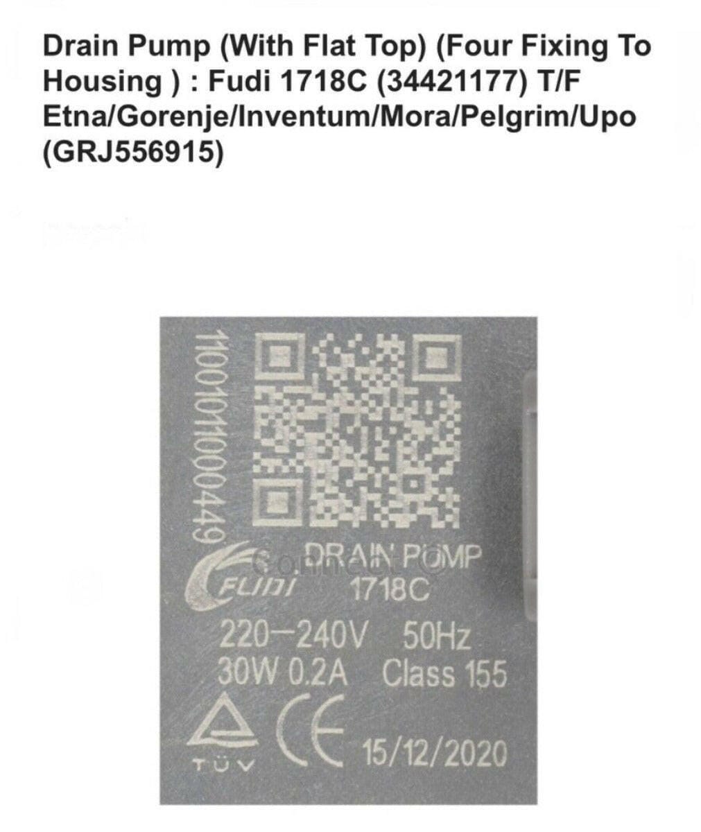 Miele MIELE AFVOERPOMP 220-240V 50HZ