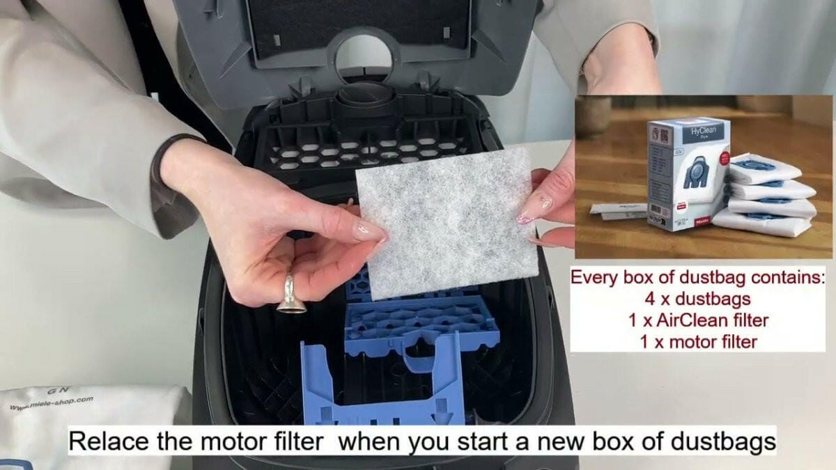 Miele MIELE AIR-CLEAN FILTERHOUDER