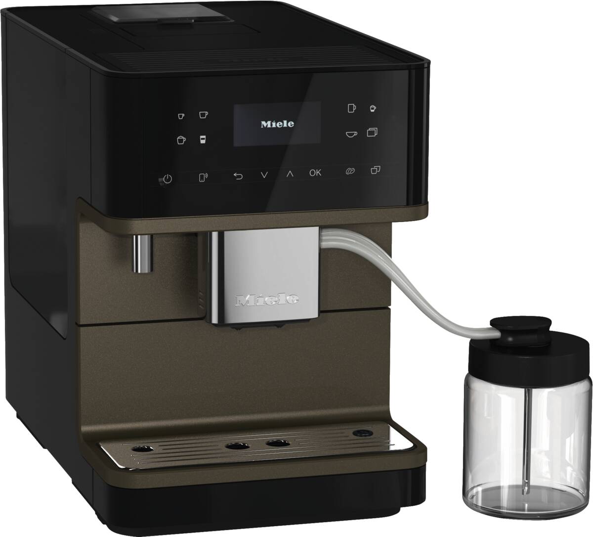 Miele Miele CM 6360 Obsidiaanzwart BronzePearlfinish