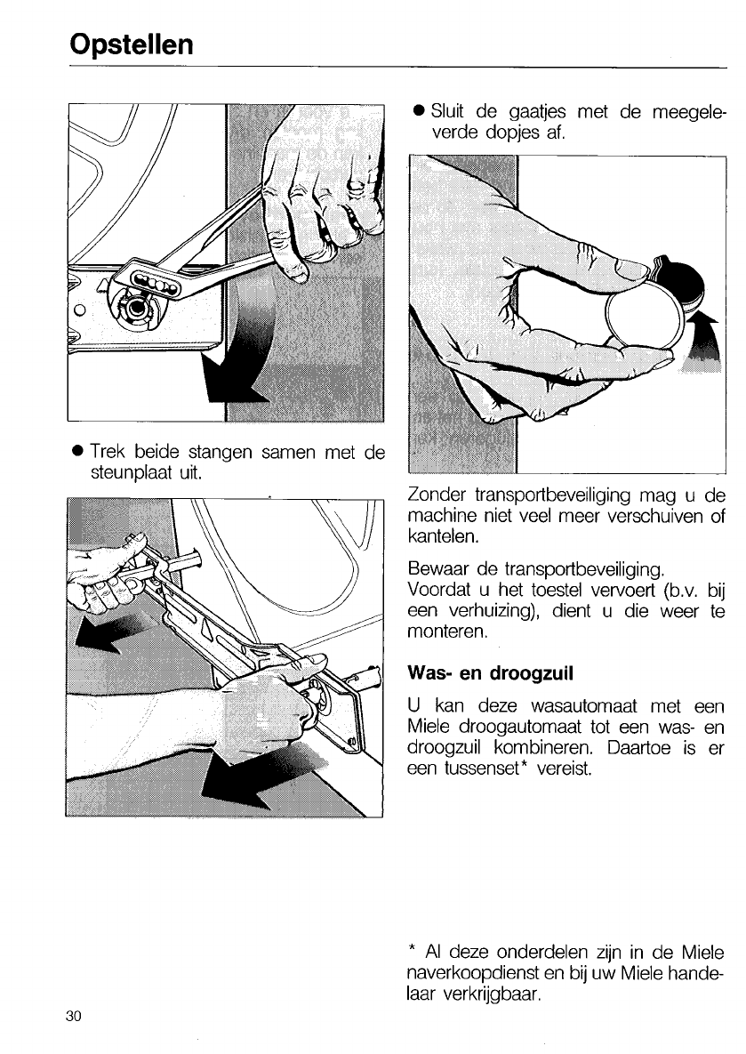 Miele MIELE DOPJE AFSLUITSTOP, GRIJS