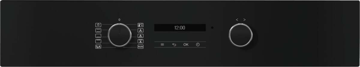 Miele Miele H 2465 B obsidiaanzwart-rvs look