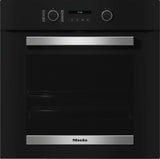 Miele Miele H 2465 B obsidiaanzwart-rvs look
