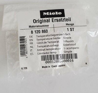Miele MIELE TEMPERATUURBEGR.