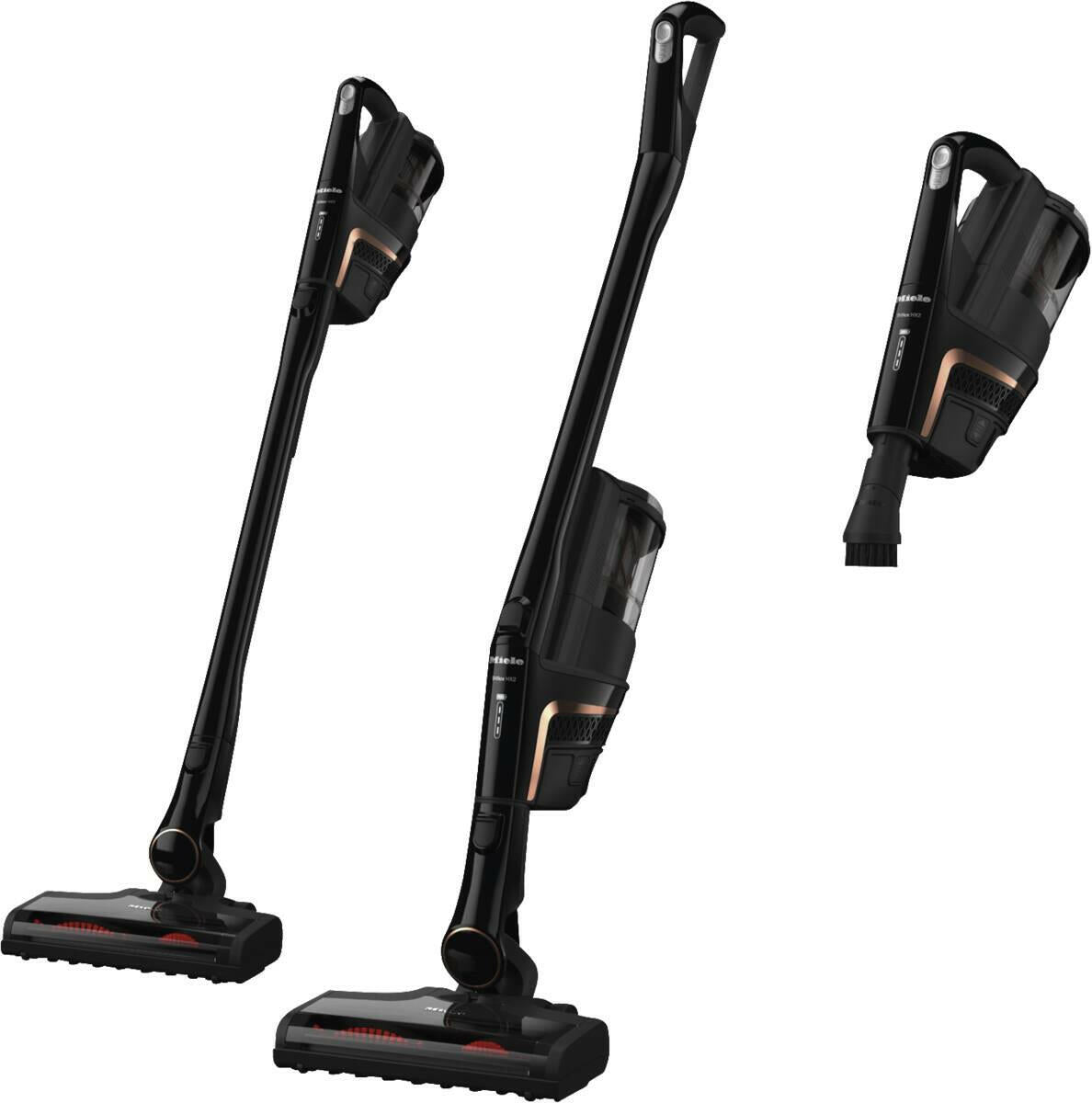 Miele Triflex HX2 125 Gala Edition obsidiaanzwart rose goud.