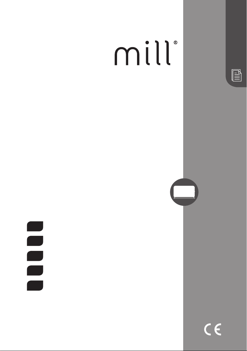 Mill Mill CO2200MECMAX wit-zwart