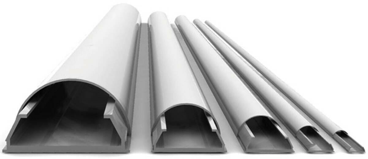 Multibrackets Multibrackets Kabelgoot 18 mm-1600 mm wit