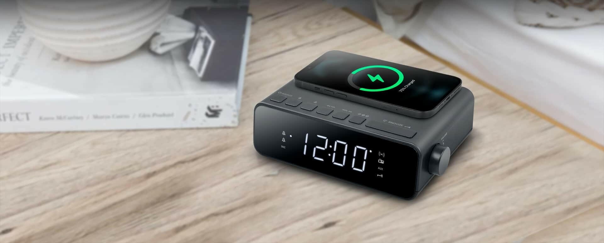 Muse Muse M-175 WI met QI Charging zwart