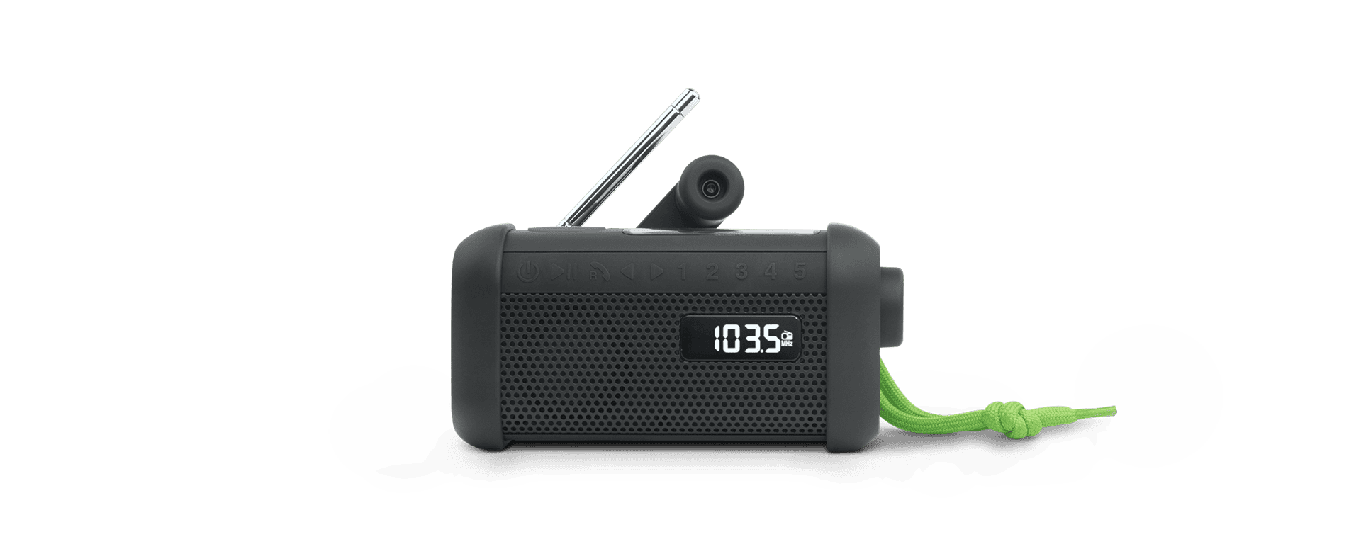 Muse Muse MH-08 MB Wereldontvanger op zonne-energie