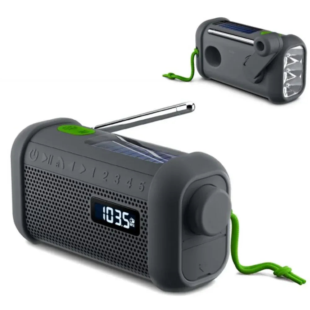 Muse Muse MH-08 MB Wereldontvanger op zonne-energie