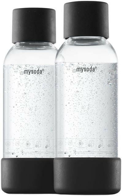 Mysoda Mysoda Set van 2 flessen 1L Black