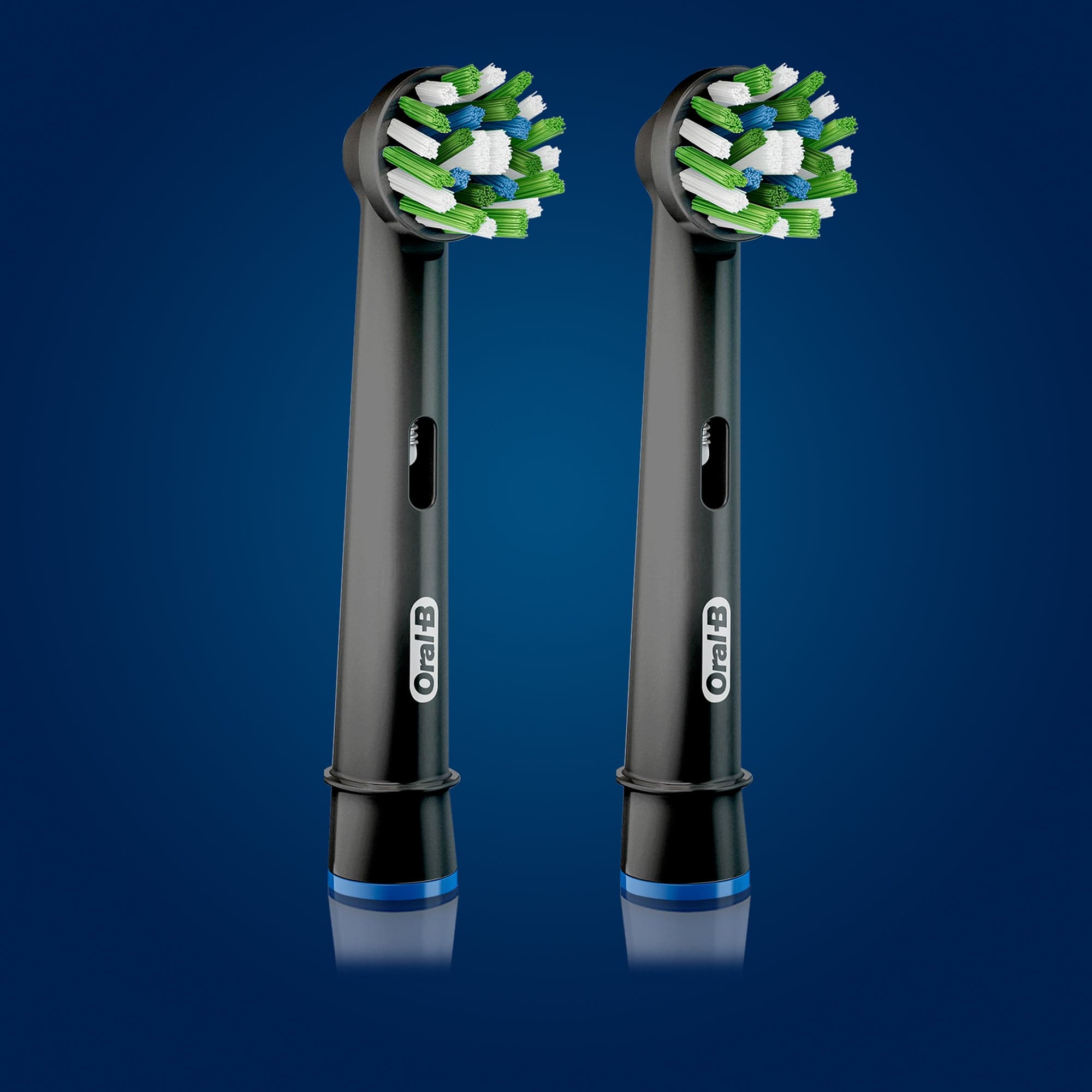 Oral-B Oral-B Cross Action CleanMaximiser Zwart 2-Pack