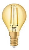 Osram Osram Vintage 1906 LED E14 Kogel Filament Goud 1,4W 120Lm