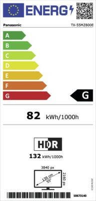 Panasonic Panasonic TX-55MZ800E zwart