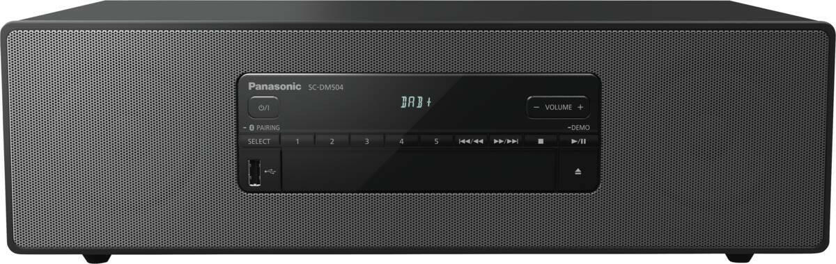 Panasonic SC-DM504EG-K zwart.