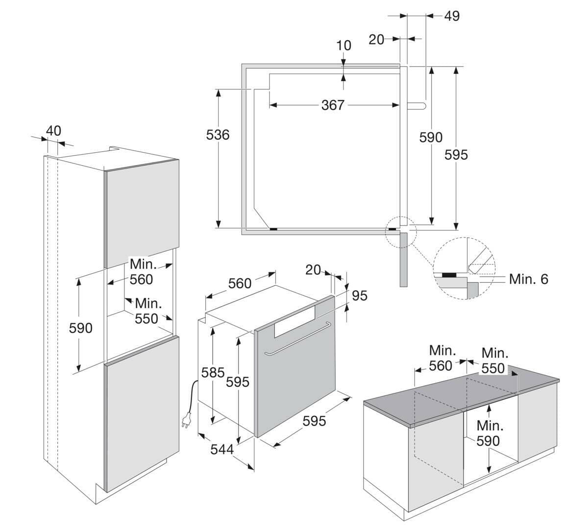 Pelgrim Pelgrim OP860 zwart