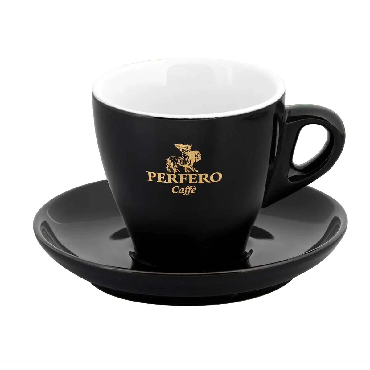 Perfero Perfero Cappuccino koffiekop en schotel 190ml 6 stuks