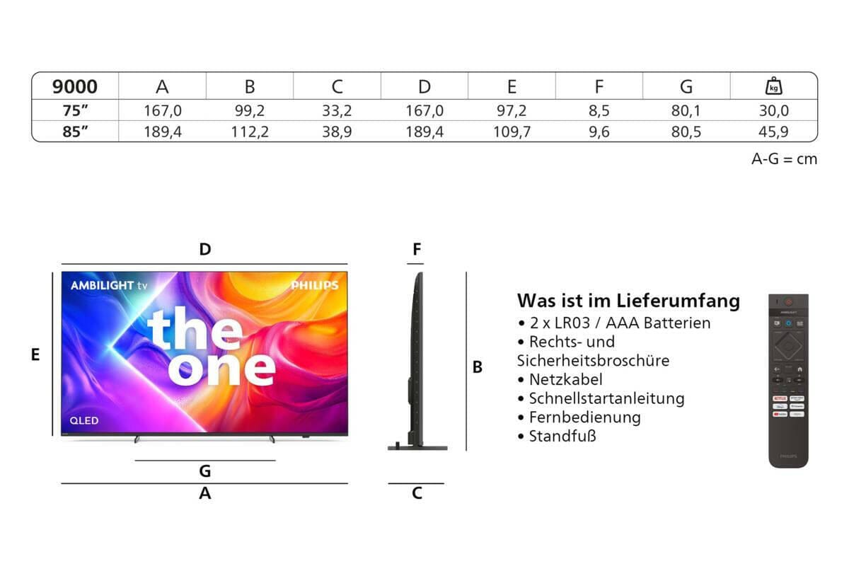 Philips Philips 75PUS9000/12