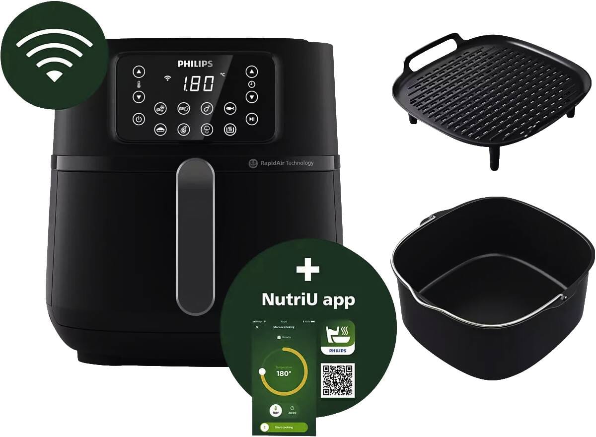 Philips Philips HD9285/96 Airfryer zwart-zilver