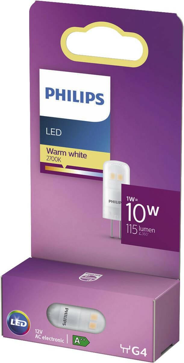 Philips Philips LED 10W G4 WW 12V ND SRT6